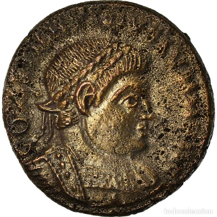 Monedas Imperio romano: [#862974] Moneda, Constantine II, Nummus, Lyon, MBC, Cobre - Foto 1