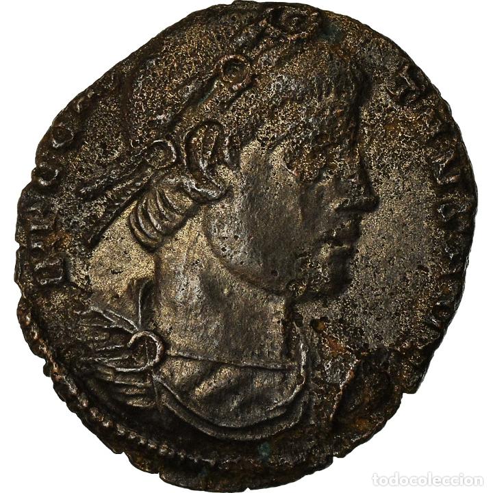 Monedas Imperio romano: [#862939] Moneda, Constans, Nummus, Arles, MBC+, Cobre - Foto 1