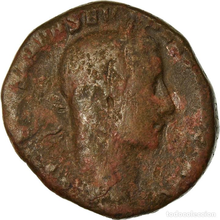 Monedas Imperio romano: [#862224] Moneda, Severus Alexander, Sestercio, 227, Roma, BC+, Bronce - Foto 1