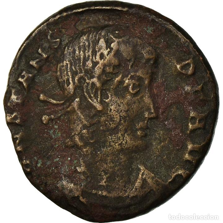 Monedas Imperio romano: [#862185] Moneda, Constans, Nummus, Thessalonica, MBC, Cobre - Foto 1