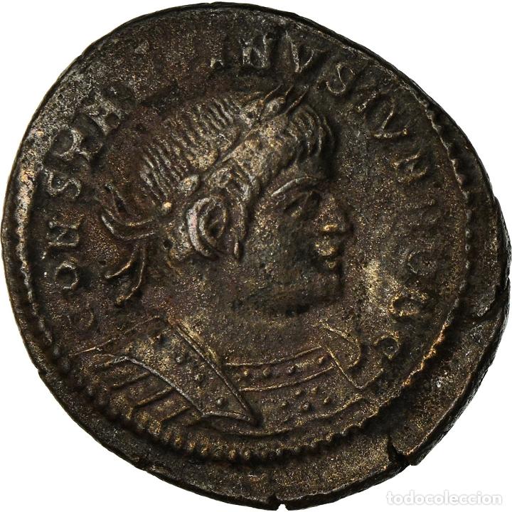 Monedas Imperio romano: [#862140] Moneda, Constantine II, Nummus, Lyon, MBC, Cobre - Foto 1