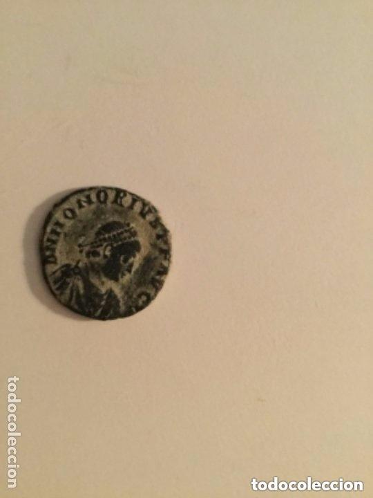 Monedas Imperio romano: Honorius- bajo imperio - 2 cm - Foto 1