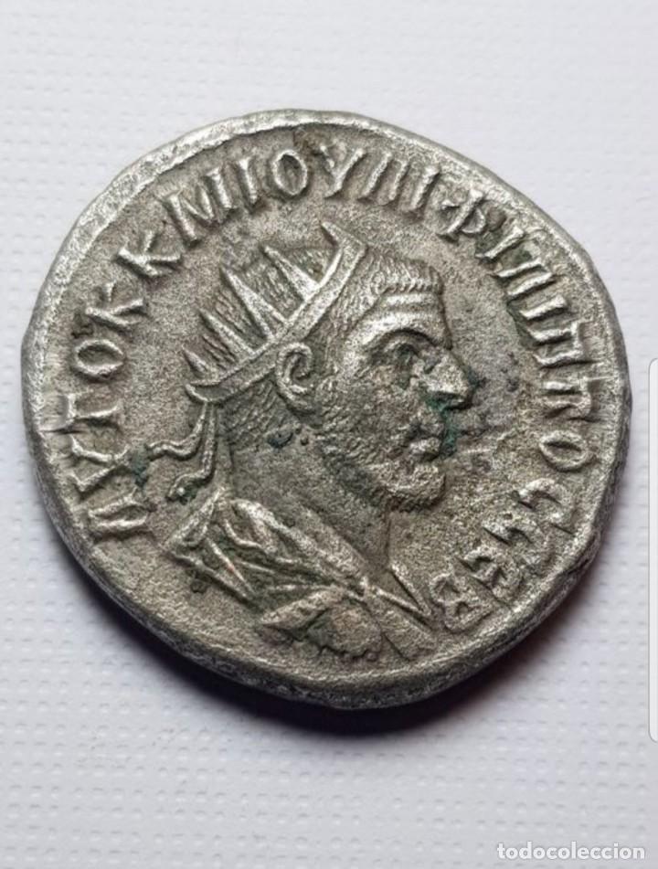 FILIPO EL ARABE (244-249). VELLON. TETRADRACMA. ANTIOQUÍA (Numismática - Periodo Antiguo - Roma Imperio)