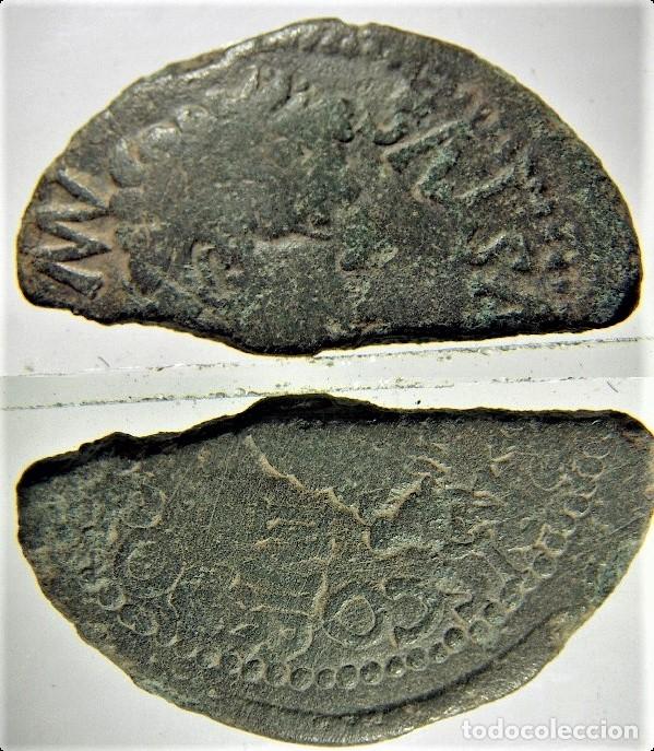 Monedas Imperio romano: AS PARTIDO PARA CIRCULAR COMO SEMIS - Foto 1