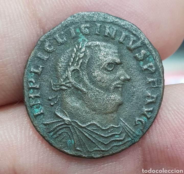 Monedas Imperio romano: BONITO NUMMUS DE LICINO - Foto 1