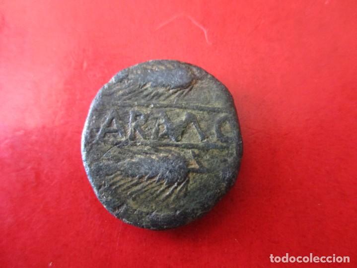 Monedas Imperio romano: Hispania antigua. Semis de Carmo. #mn - Foto 2