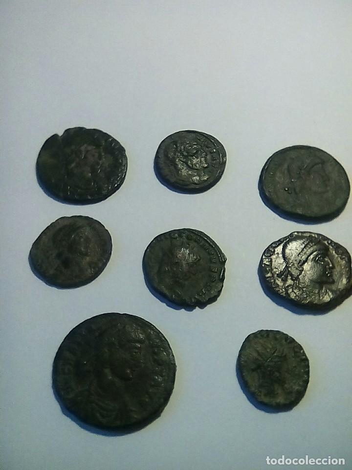 Monete Impero Romano: LOTE DE 8 MONEDAS ROMANAS VARIOS PERIODOS