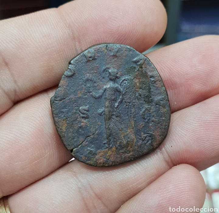 Monedas Imperio romano: BONITO SESTERCIO DE GORDIANO - Foto 2