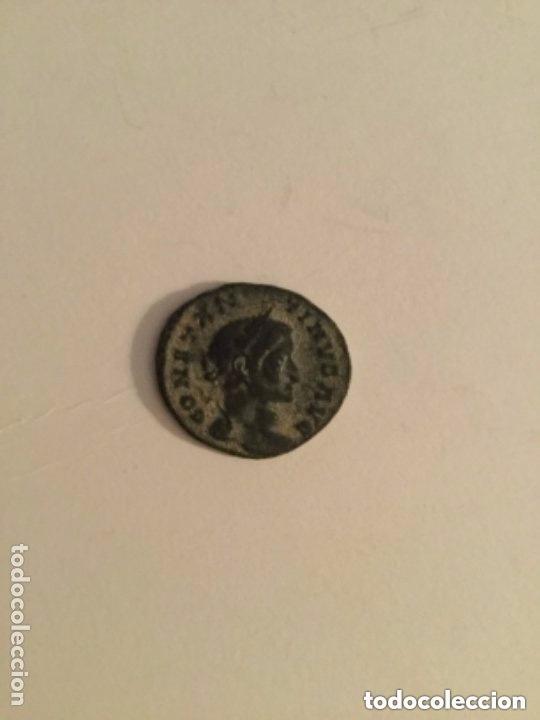 Monedas Imperio romano: Constantinus-moneda bajo imperio - 1,5 cm - Foto 2