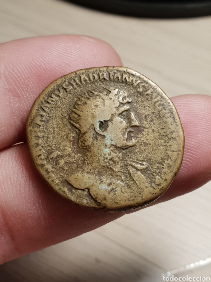 Monedas Imperio romano: DUPONDIO ORICALCO ADRIANO - Foto 1