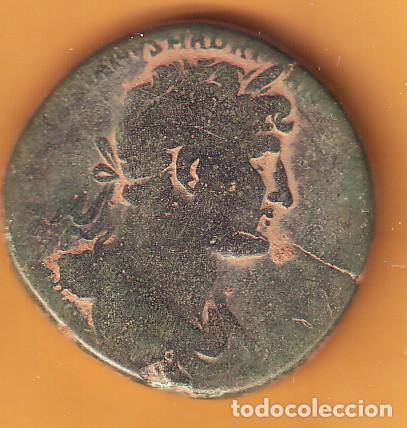 Monedas Imperio romano: SESTERCIO ADRIANO REVERSO FORTUNA - Foto 1