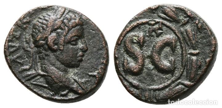Monedas Imperio Romano: *** BONITO AE15 DE H&Eacute;LIOGABALO 218-222 D.C. ANTIOQU&Iacute;A. SELEUCIS Y PIERIA ***