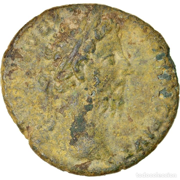 Monedas Imperio romano: [#876380] Moneda, Commodus, As, Rome, BC+, Bronce, RIC:361b - Foto 1