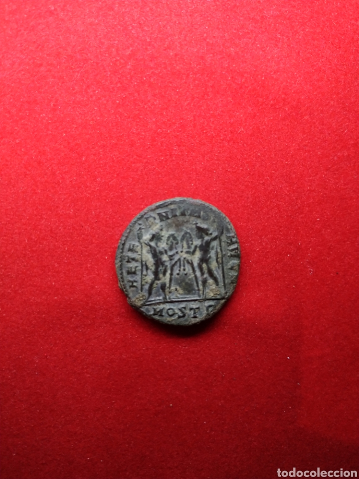 Monedas Imperio romano: Folis Majencio, preciosa - Foto 3