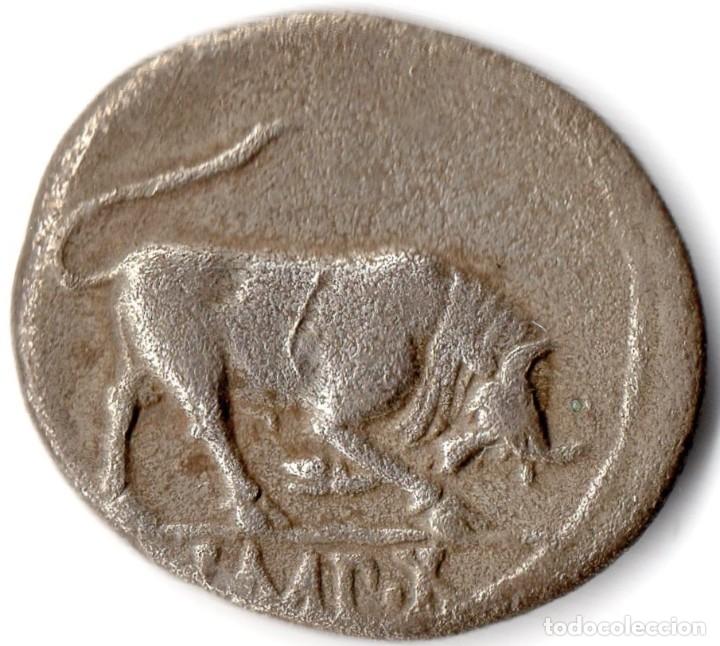 Monedas Imperio romano: AUGUSTUS OCTAVIUS LUGDUNUM DENARIUS *** RARE *** - Foto 1
