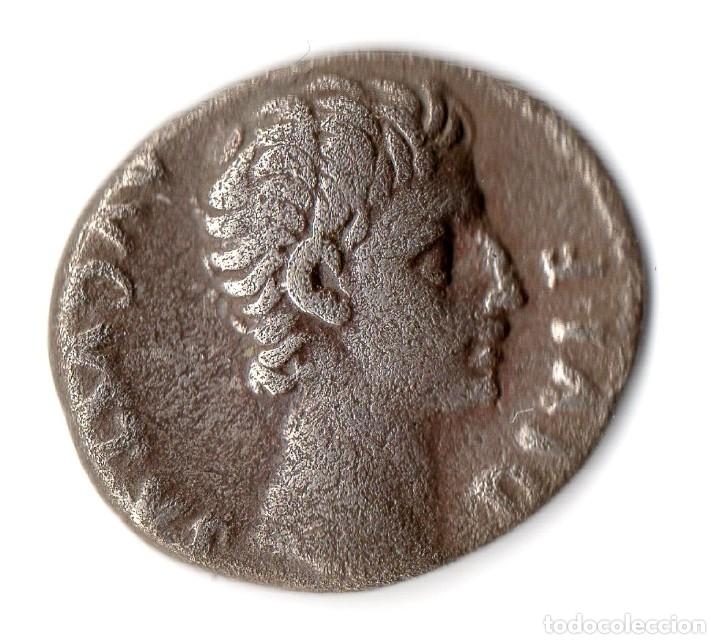 Monedas Imperio romano: AUGUSTUS OCTAVIUS LUGDUNUM DENARIUS *** RARE *** - Foto 2