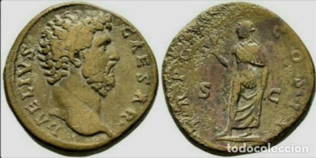 Monedas Imperio romano: AELIO - SESTERCIO - AELIUS - 28.91 GR - SPES - Foto 2