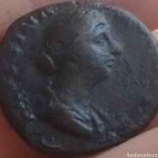 Monedas Imperio Romano: MONEDA ROMANA AS FAUSTINA II. CERTIFICADO DE AUTENTICIDAD. ROMAN COINS. Lote 260494280
