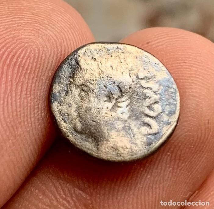 Monedas Imperio romano: ROMA QUINARIO AUGUSTO PLATA - Foto 5