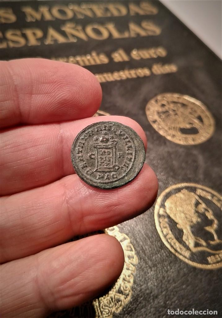 Monedas Imperio romano: FOLLIS DEL EMPERADOR CONSTANTINO II - Foto 2
