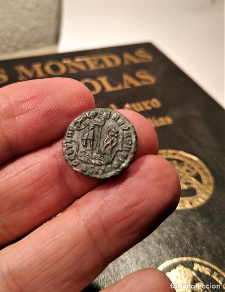 Monedas Imperio romano: BONITO CENTIONAL DEL EMPERADOR CONSTANTE - Foto 2