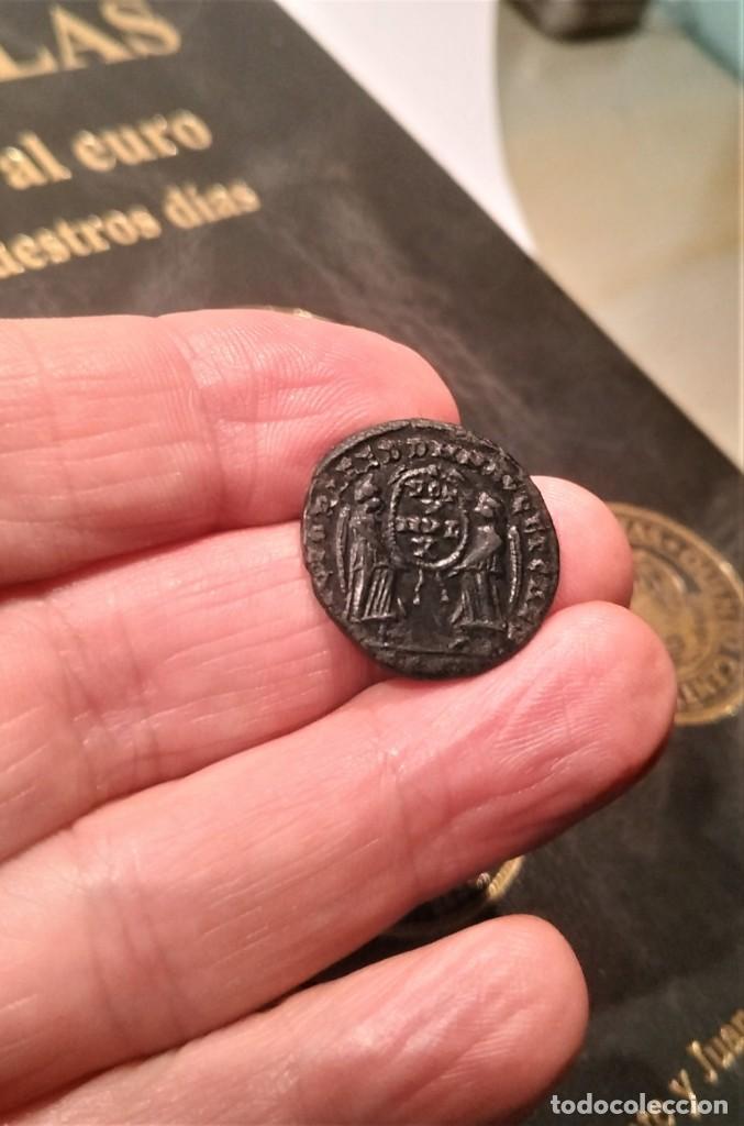 Monedas Imperio romano: PRECIOSO CENTIONAL DE MAGNENCIO - Foto 2