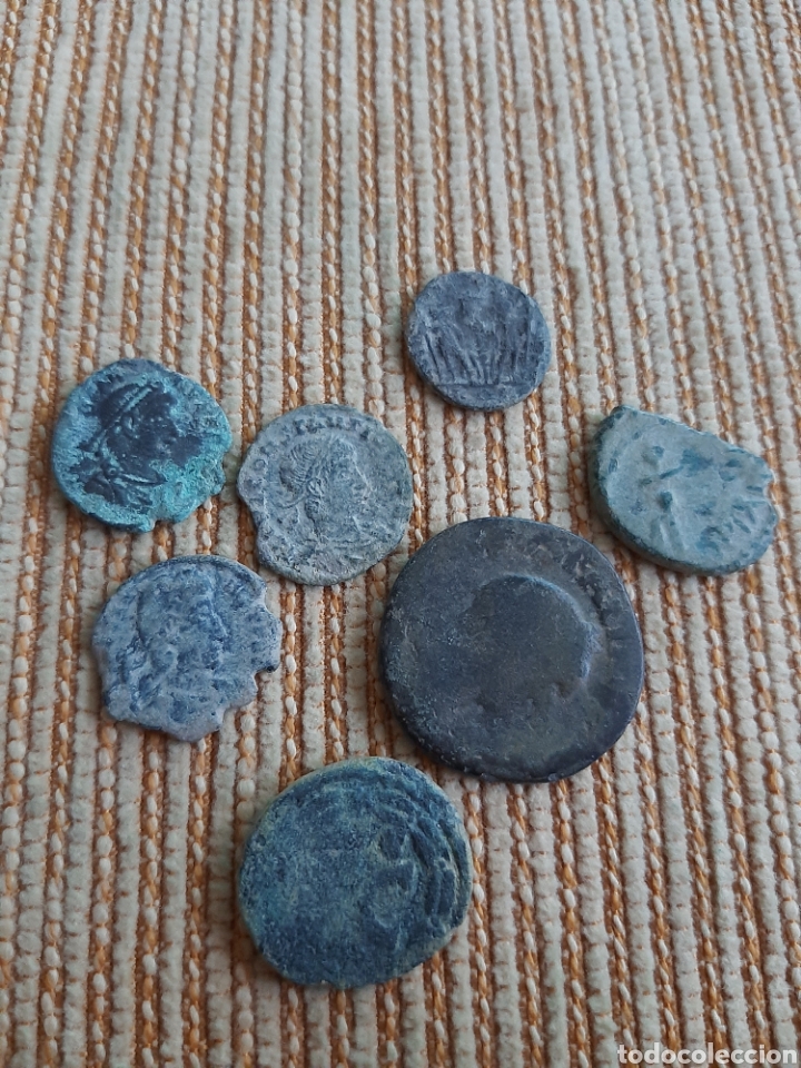 (ANTIGUEDAD) LOTE DE MONEDAS A IDENTIFICAR (Numismática - Periodo Antiguo - Roma Imperio)