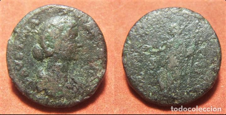 Monedas Imperio romano: BONITO AS DE LA EMPERATRIZ FAUSTINA 25 mm - Foto 1