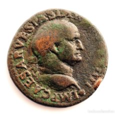Monedas Imperio Romano: IMPERIO ROMANO-VESPASIANO. AS (74 D.C.). LYON (FRANCIA). COBRE 10,3 G. BONITA. Lote 298957393