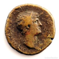 Monedas Imperio Romano: IMPERIO ROMANO-ADRIANO. DUPONDIO (125-128 D.C.). ROMA. COBRE 11,3 G.. Lote 298964183