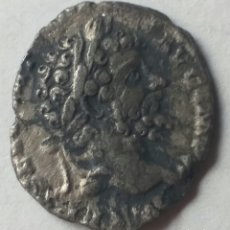Monedas Imperio Romano: DENARIO DEL EMPERADOR SEPTIMUS SEVERUS AÑO 193-211-D.C PESO 1.12 GR METAL PLATA. Lote 300230783