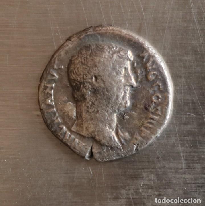 DENARIO DE PLATA. ADRIANO 134-138 D.C. (Numismática - Periodo Antiguo - Roma Imperio)