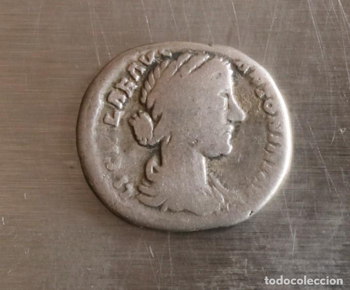 DENARIO DE PLATA. LUCILA 164-169 D.C. (Numismática - Periodo Antiguo - Roma Imperio)