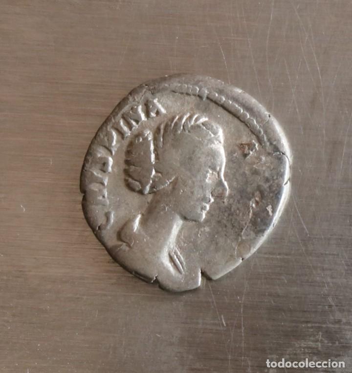 DENARIO DE PLATA. CRISPINA 178-191 D.C. (Numismática - Periodo Antiguo - Roma Imperio)