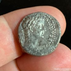 Monedas Imperio Romano: DENARIO TIBERIO TIPO PONTIF MAXIM CECA LUGDUNUM. 14-37 DC. MUY RARA RARÍSIMA