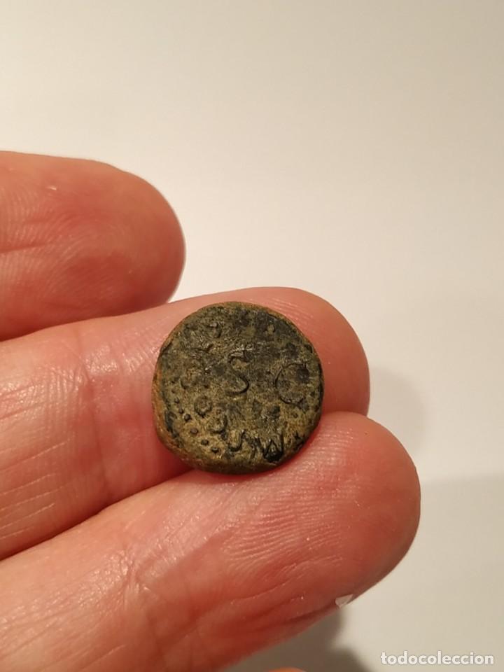 Monedas Imperio romano: CUADRANTE EMPERADOR CLAUDIO - Foto 2