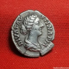 Monedas Imperio Romano: FAUSTINA II (LA MENOR) [DENARIO. IMPERIO ROMANO] [ROMA, 176 DC] ”CONSECRATIO”. Lote 300854028