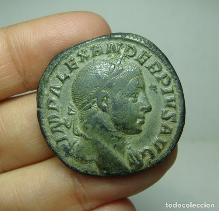 Monedas Imperio romano: Sestercio de Alejandro Severo (232 d.C) PROVIDENTIA AVG SC - Foto 1