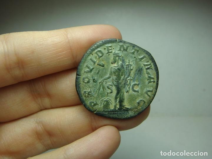 Monedas Imperio romano: Sestercio de Alejandro Severo (232 d.C) PROVIDENTIA AVG SC - Foto 4