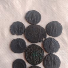 Monedas Imperio Romano: LOTE 2 DE 10 MONEDAS ROMANAS. Lote 303902843