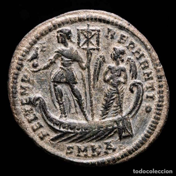 Monedas Imperio Romano: Constante - Maiorina - Cizico 337-350 / Emperador en Galera (3183) - Foto 2 - 304080623