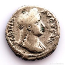 Monedas Imperio Romano: IMPERIO ROMANO - SABINA, AUGUSTA. DENARIO 128-337 D,C. ROMA. PLATA 3,2 G. ESCASA. Lote 304561053