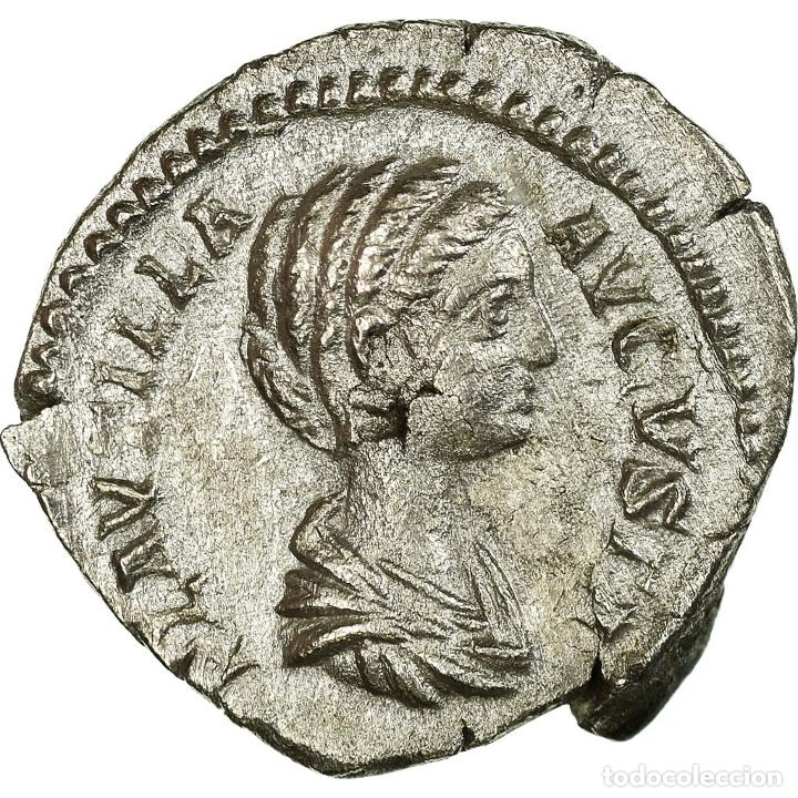 Monedas Imperio romano: [#657580] Moneda, Plautilla, Denarius, Rome, MBC, Plata, RIC:363 - Foto 1