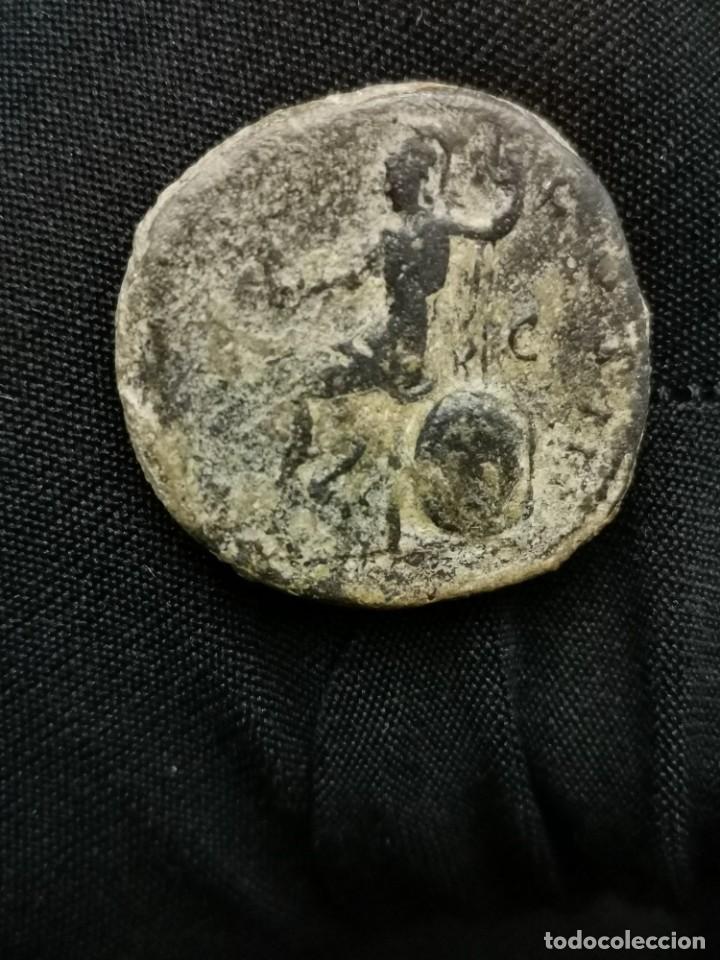 Monedas Imperio romano: Marco Aurelio. Sestercio (171-172 d.C.) - Foto 2