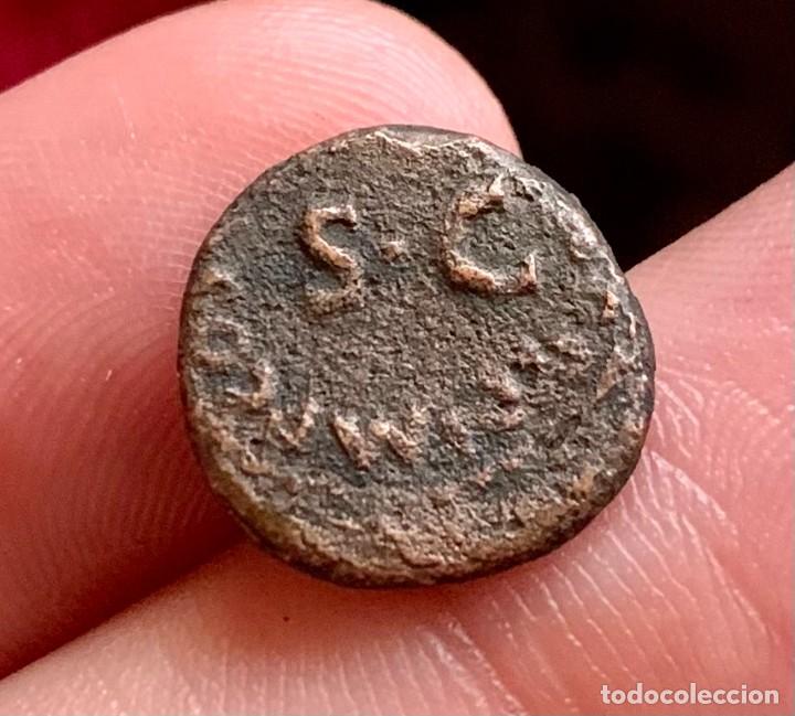 Monedas Imperio romano: CLAUDIO CUADRANTE 41/54d.c. Mano Balanza - Foto 4