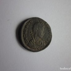 Monedas Imperio Romano: CENTENIONAL DE TEODOSIO. VIRTUS EXERCITI. CRUZ.. Lote 309182353