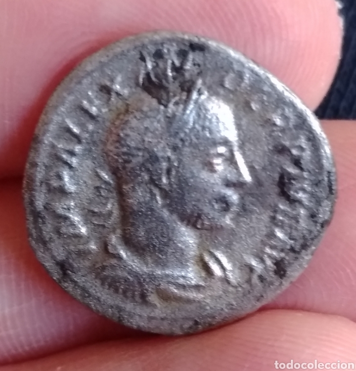 AUTÉNTICO DENARIO DE PLATA DE ALEJANDRO SEVERO (Numismática - Periodo Antiguo - Roma Imperio)