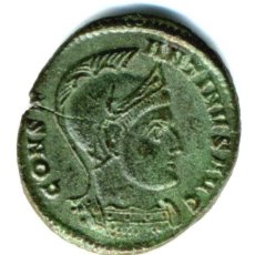 Monnaies Empire Romain: XS- CONSTANTINO I (307-337) FOLLIS TICINUM VIRTVS EXERCIT. Lote 310777033