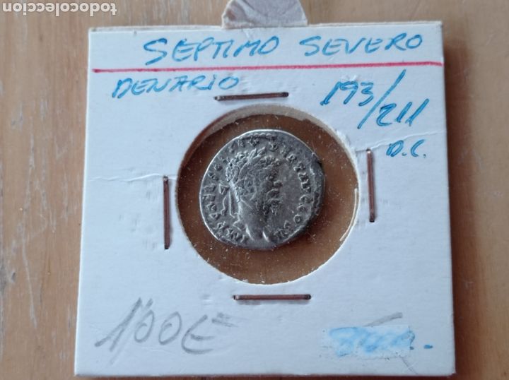 Monedas Imperio romano: Denario romano de plata , s&eacute;ptimo severo 193-211 D,C, - Foto 2