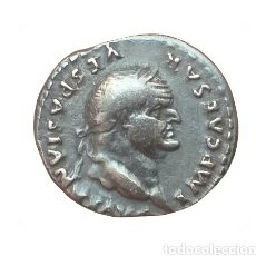 Monedas Imperio Romano: DENARIO DEL EMPERADOR VESPACIANO AÑO 69/79 D.C PESO 3.17 GR. Lote 307142348